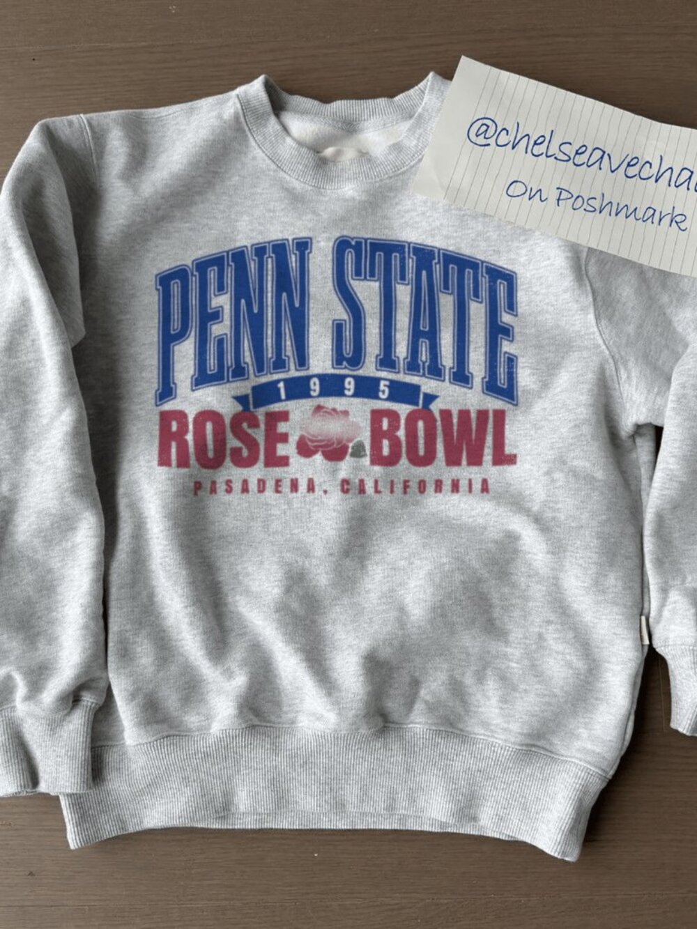 Vintage 1995 Penn State Nittany Lions Rose Bowl Sweatshirt, Penn State Shirt Tee